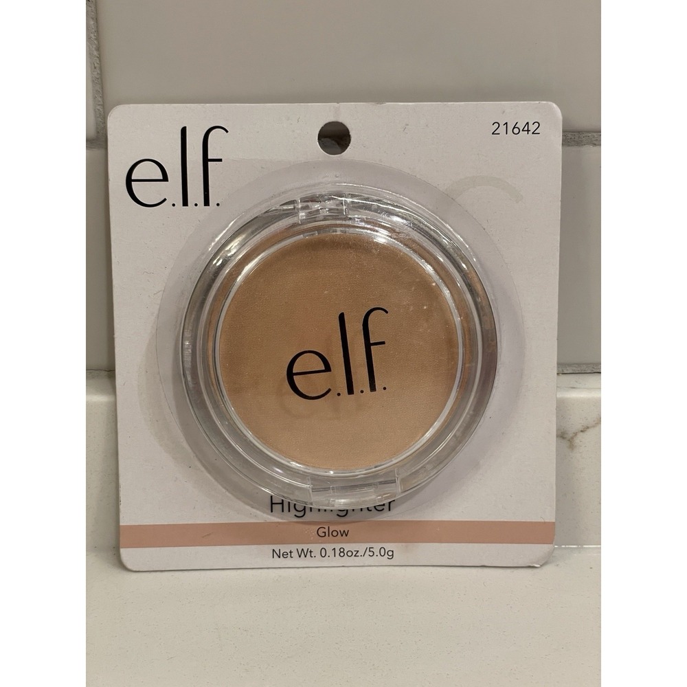 e.l.f. ELF Highlighter Glow Powder Beige Compact Contour‎ Matte 0.18 oz/5 g New